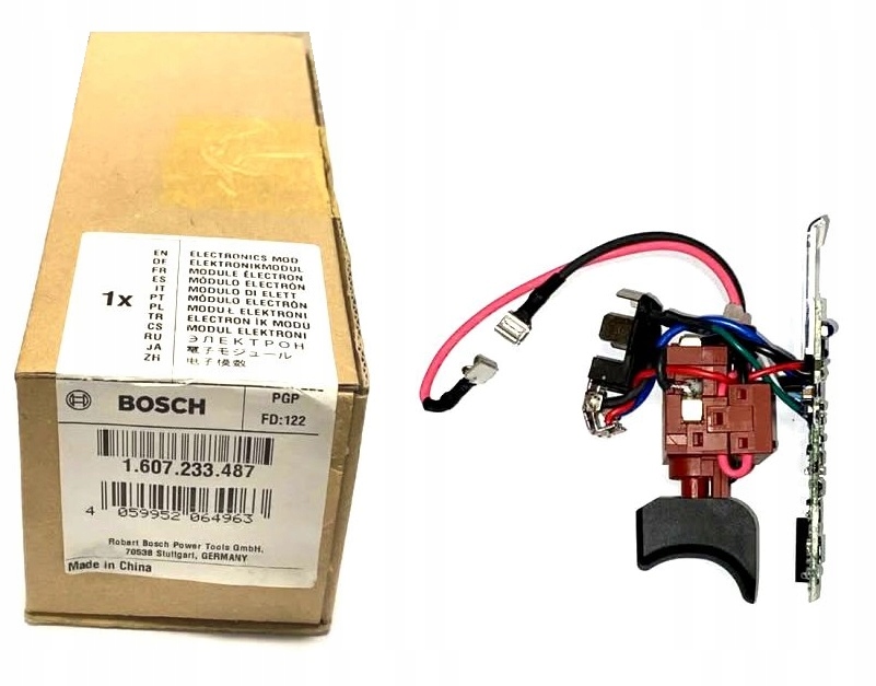 Elektronika Bosch pre modul A-BS 12V, A-BS2 10,8V, SDI 115 10,8V